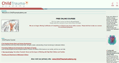 Desktop Screenshot of childtraumaacademy.com
